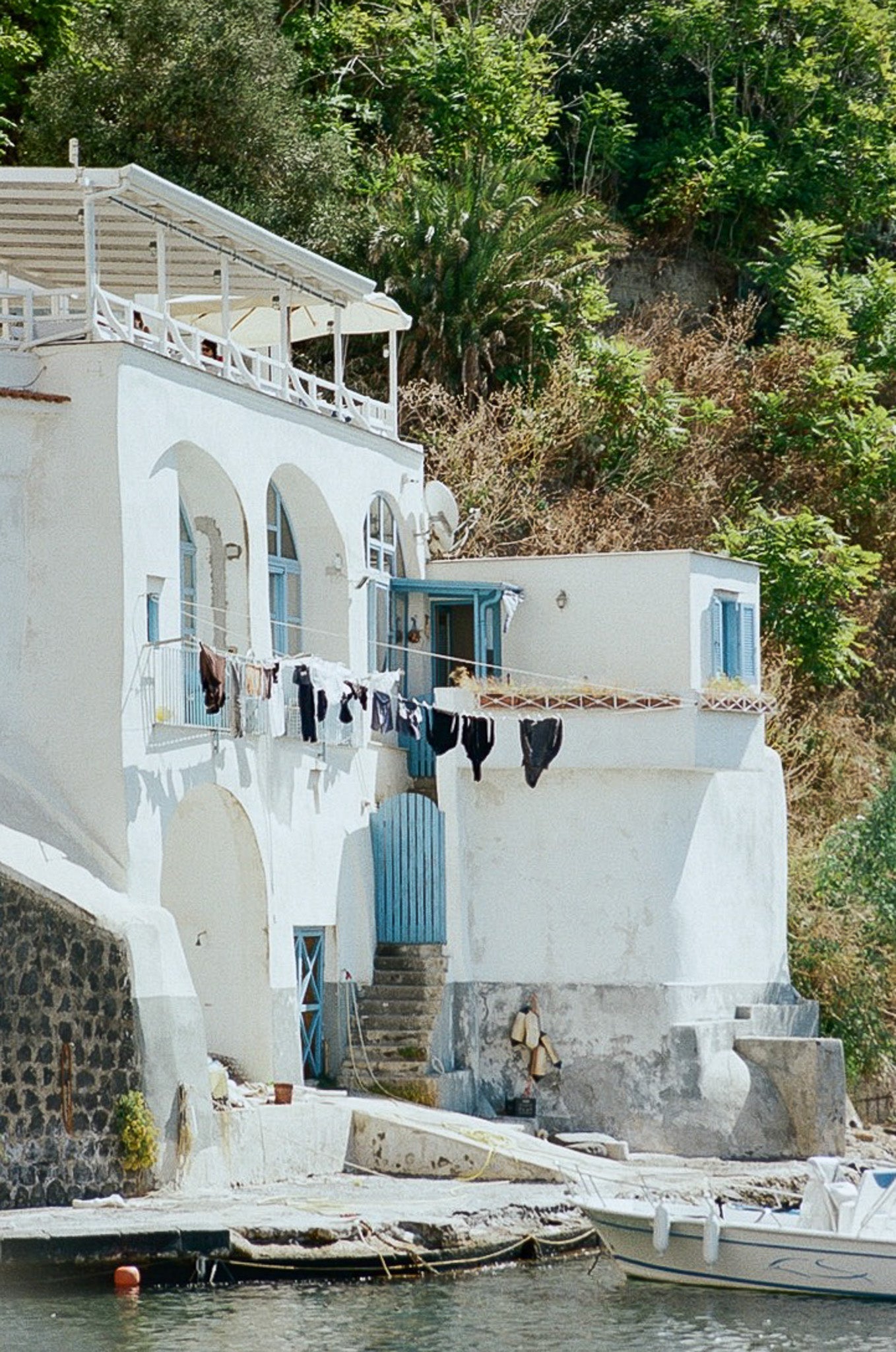 Laundry in Procida on Film