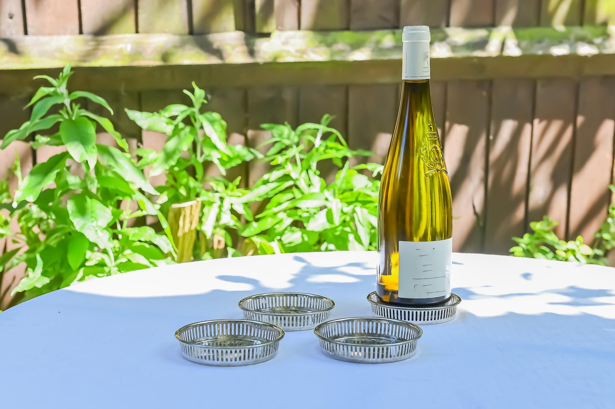 Elegant Bottle Coaster, Set of 4