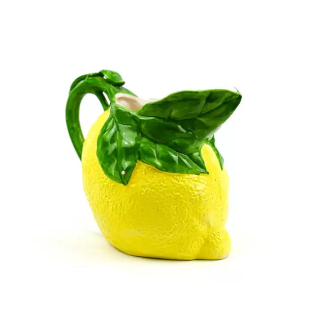 Lemon Majolica Pitcher