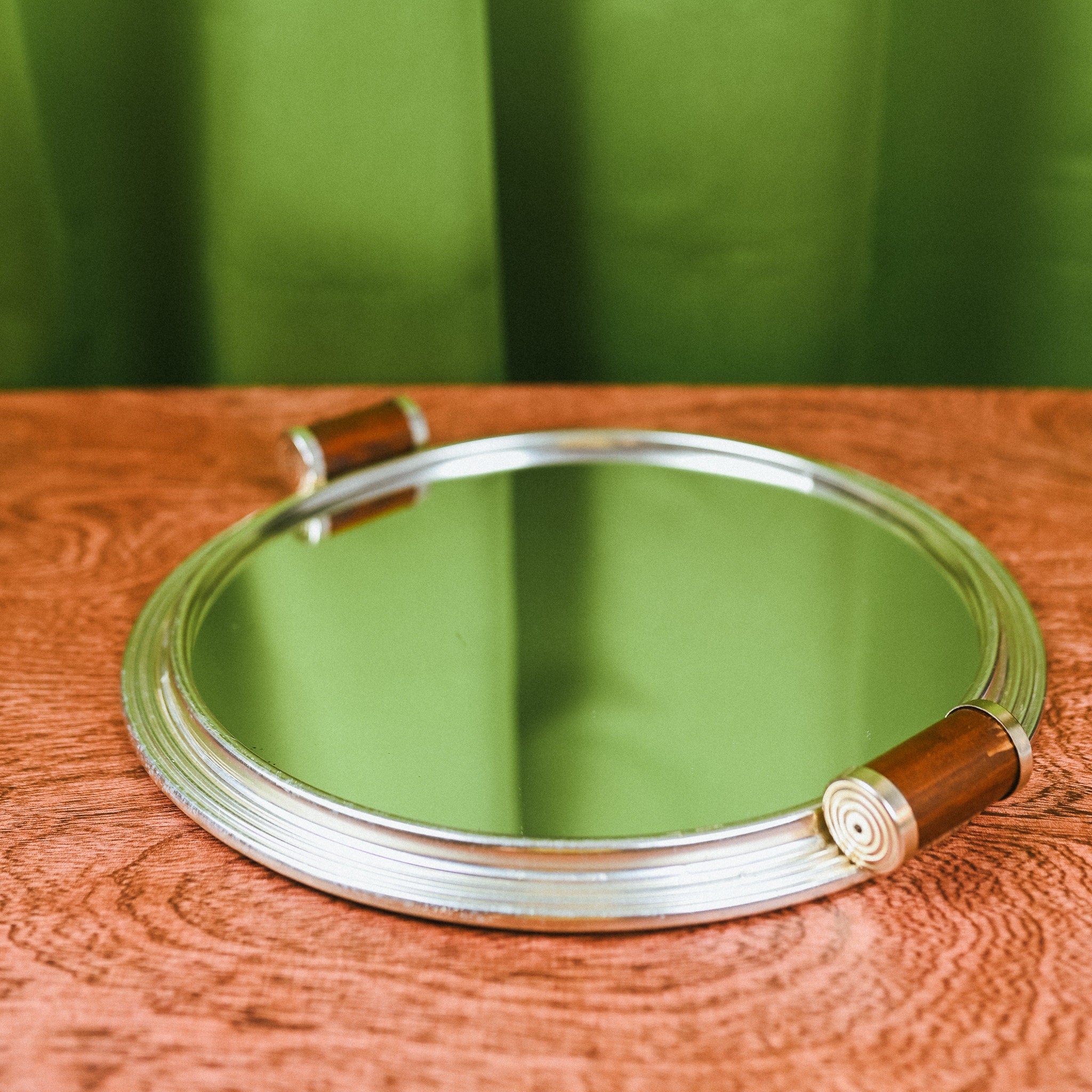 Aluminium Mirror Serving Tray