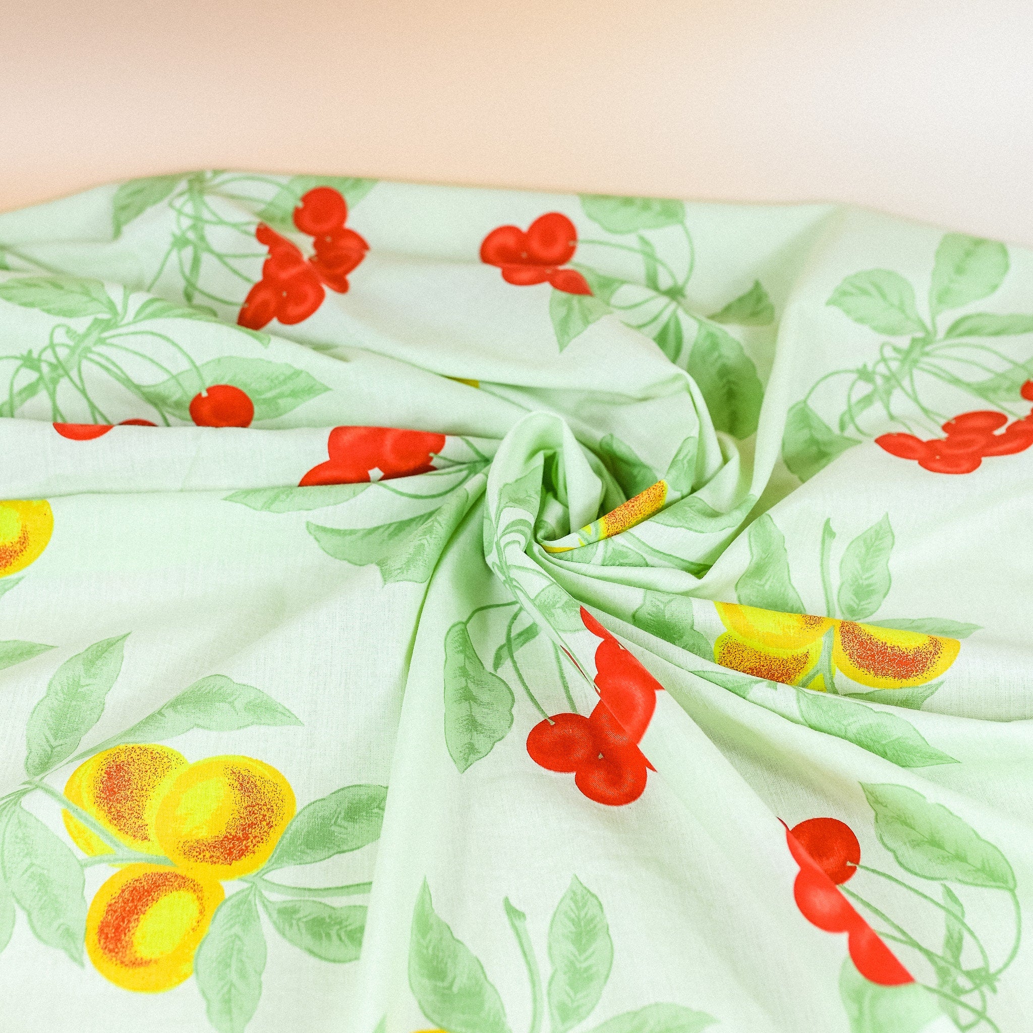 Summer Fruit Cotton Tablecloth