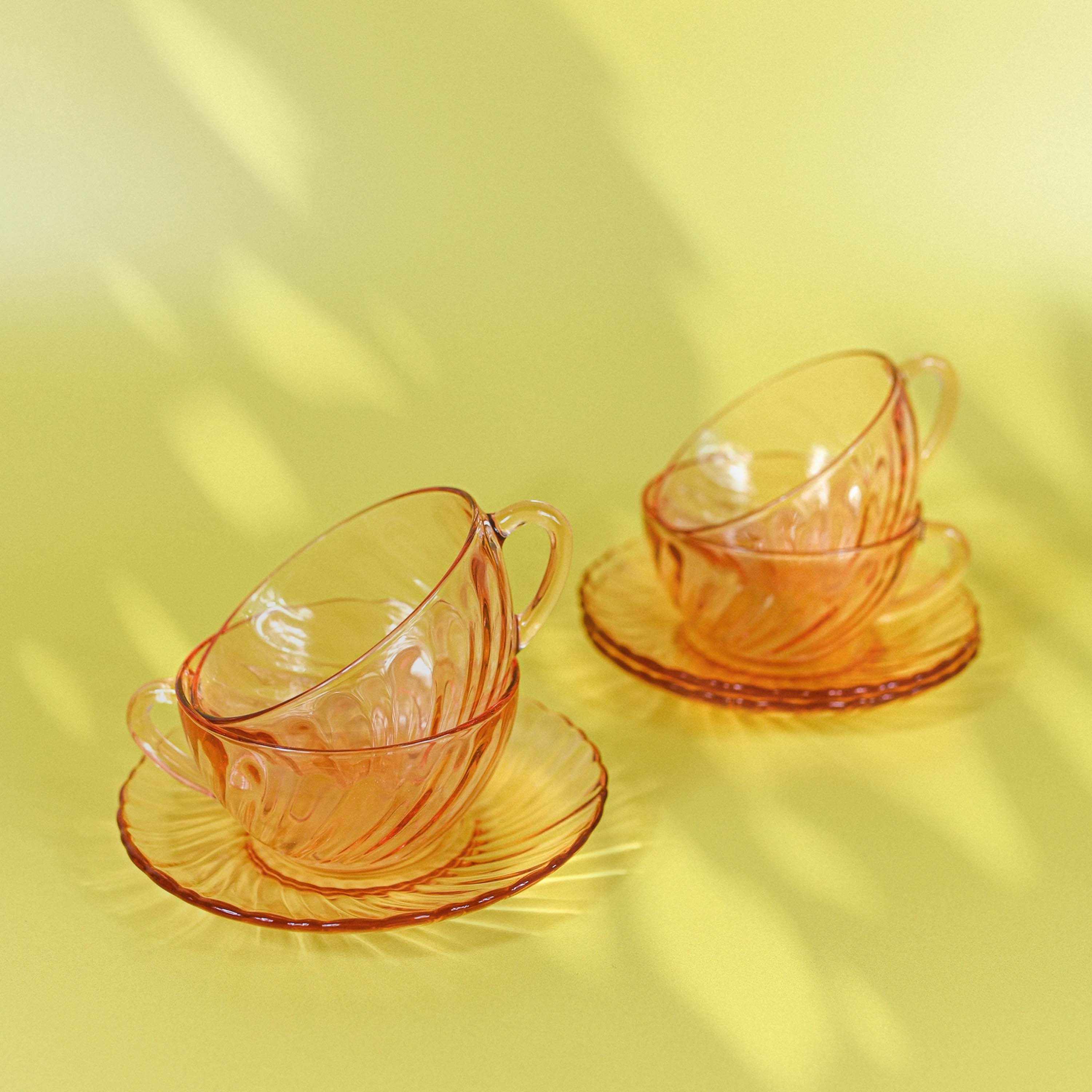 Rosaline Tea Cups, Set of 6