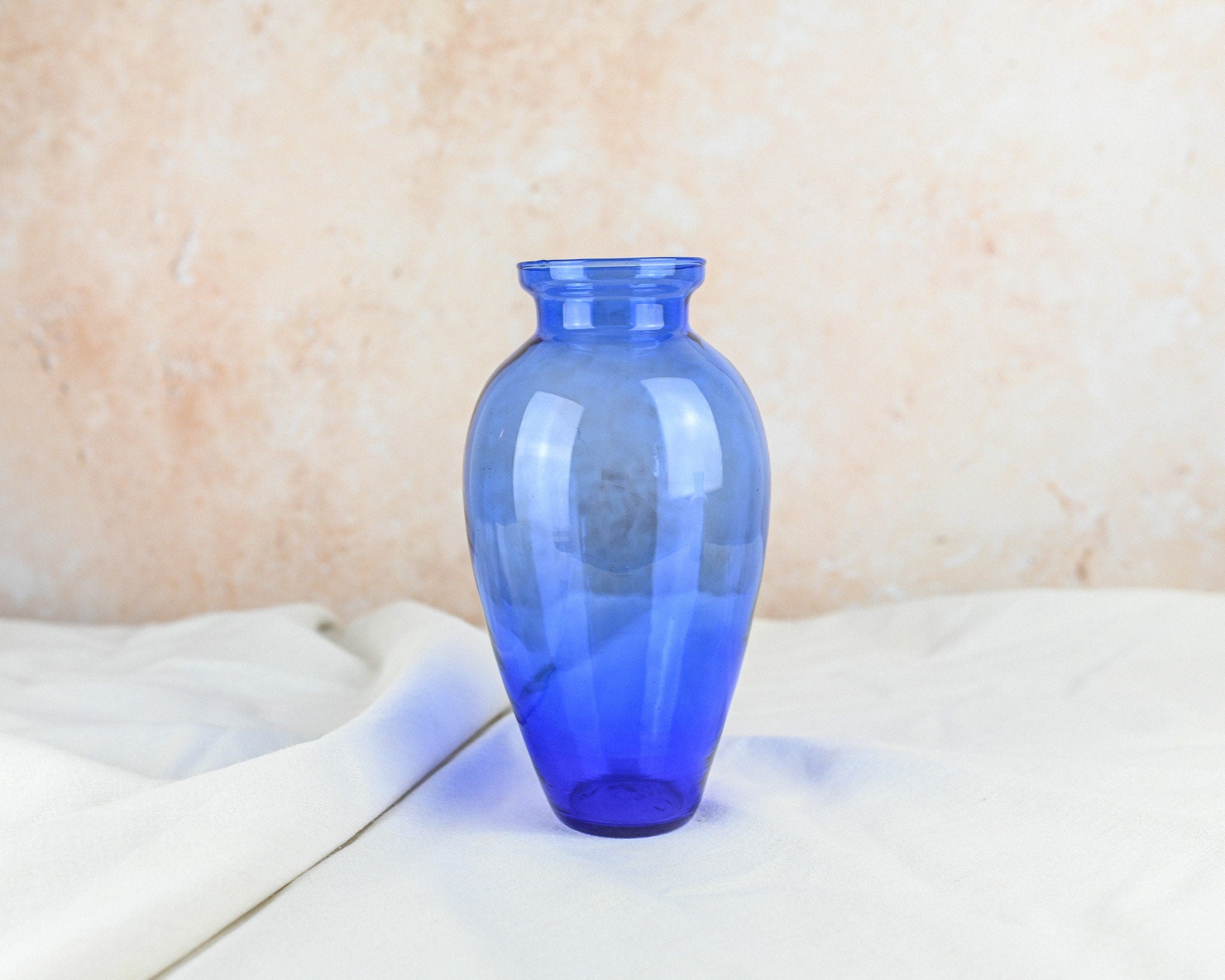 Cobalt Blue Glass Vase