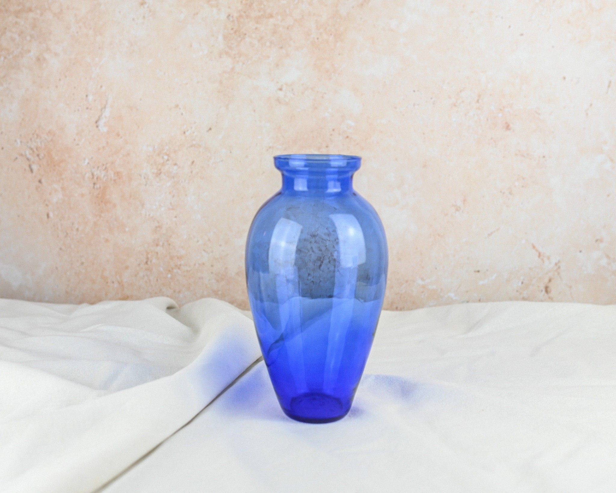 Cobalt Blue Glass Vase