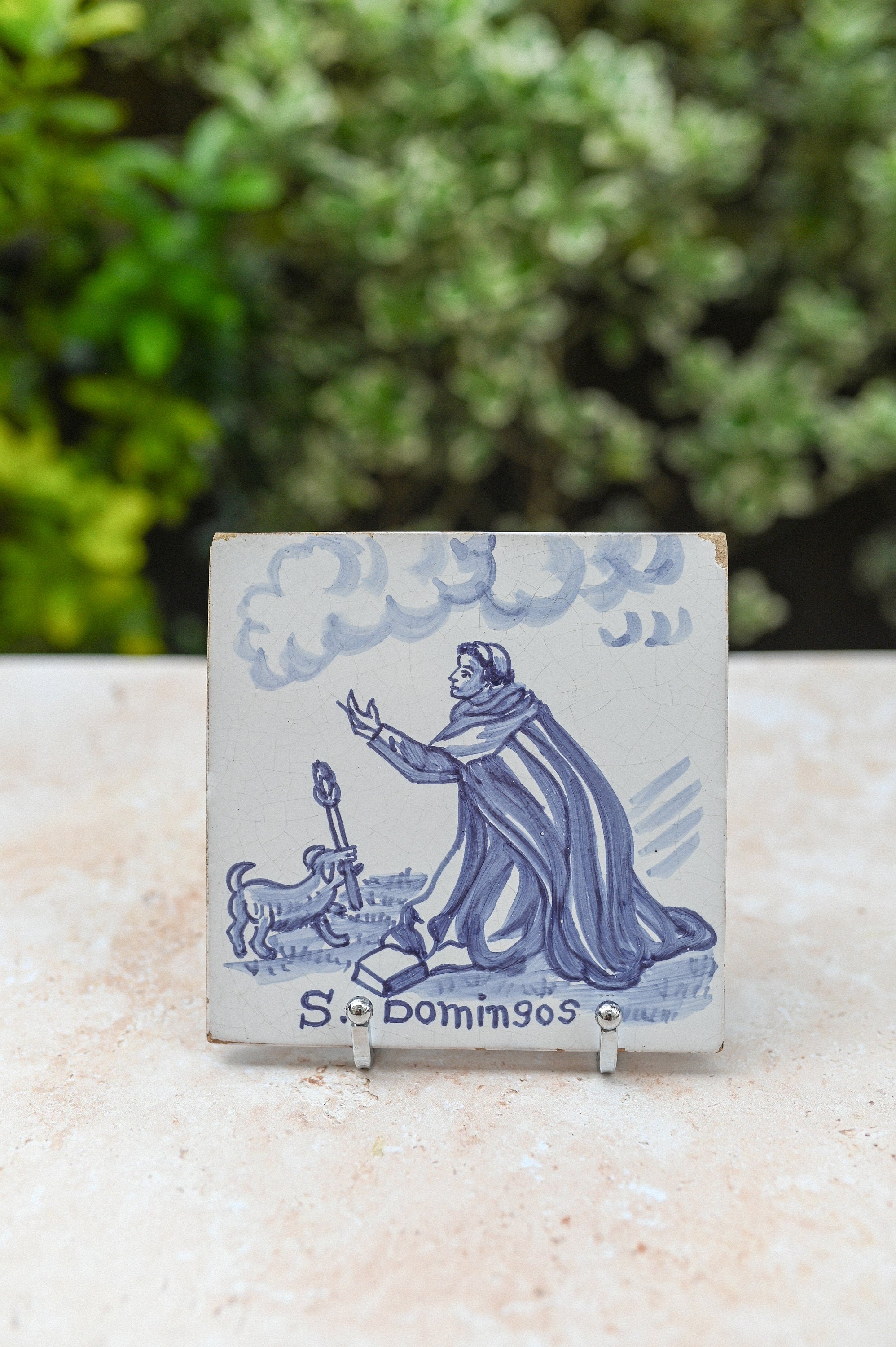 Vintage Saint Domingos Azulejos, Portuguese Tile