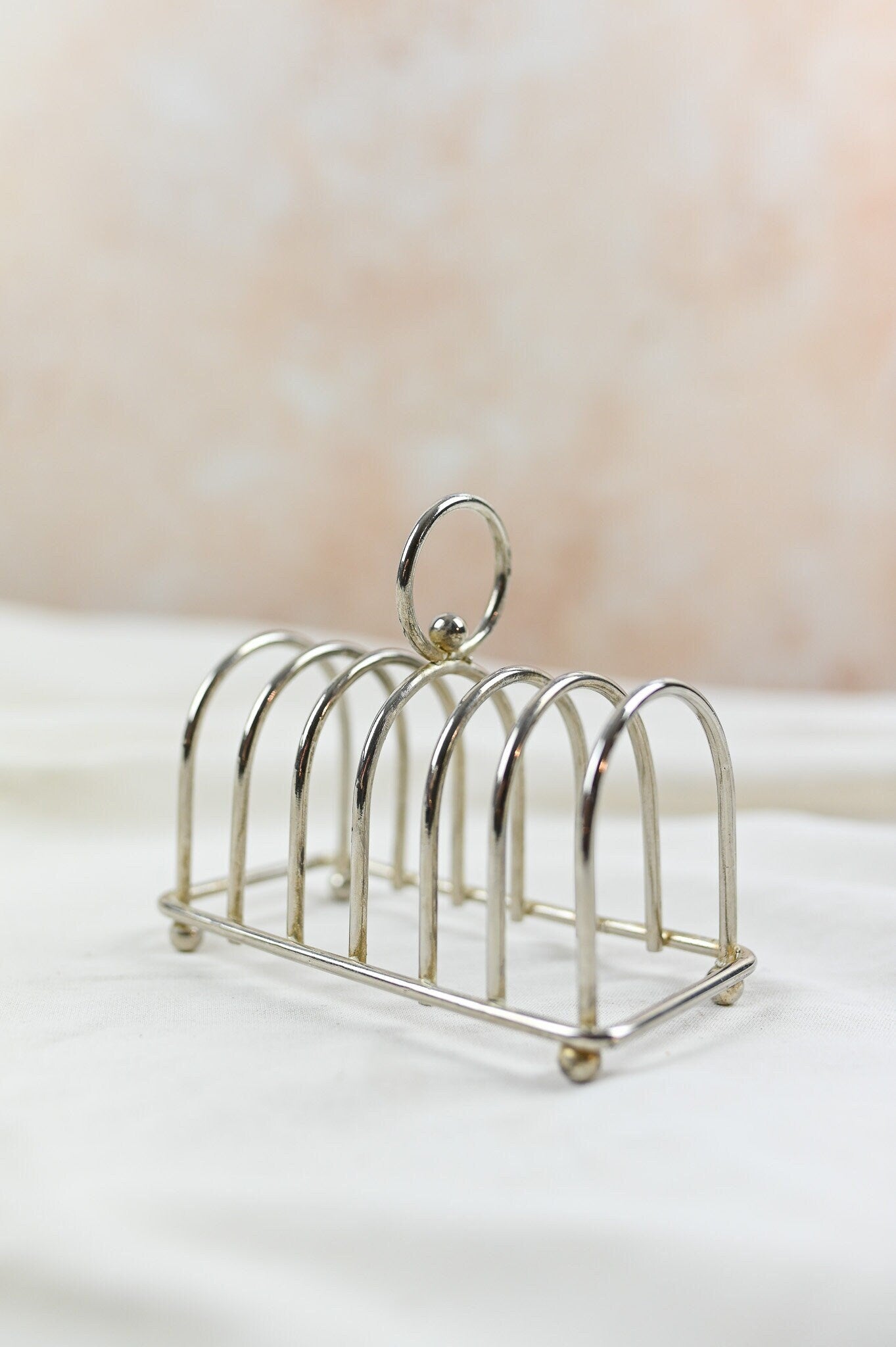 Bread Toast Rack Silver Plated