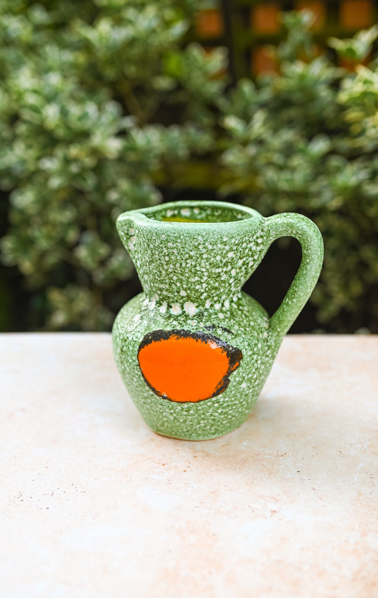 Vintage Unique Lava-Style Jug