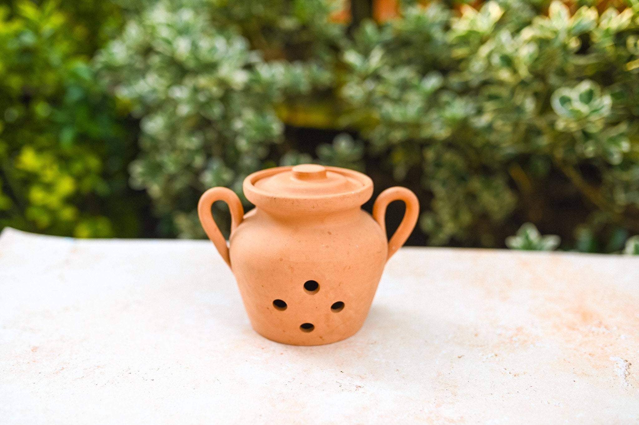 Clay Terracotta Onion Garlic Pots