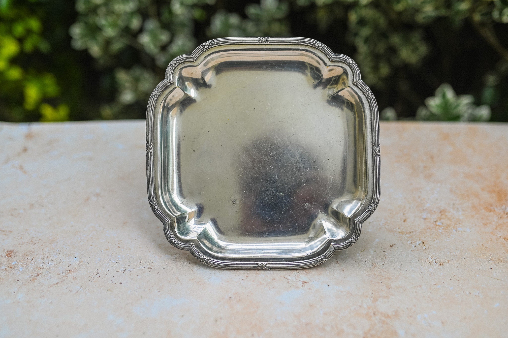 Silver Plated, Pedestal Dish