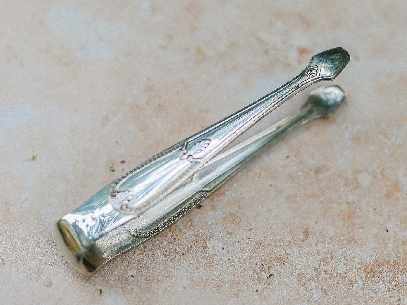 Vintage Ice Cube Tongs, Sugar Claw