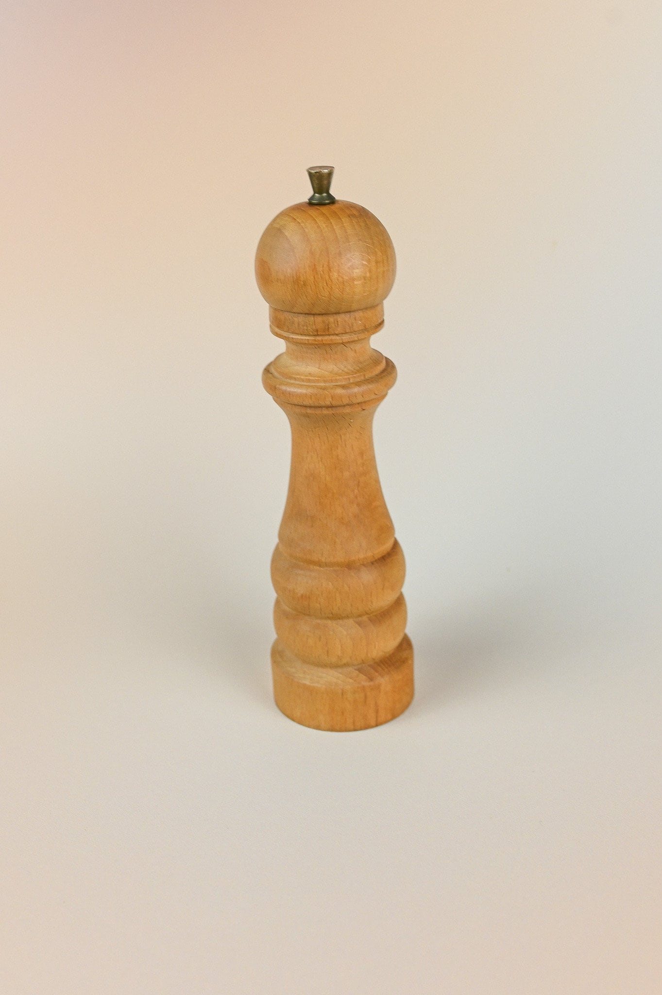 Vintage Wooden Pepper Mill Grinder