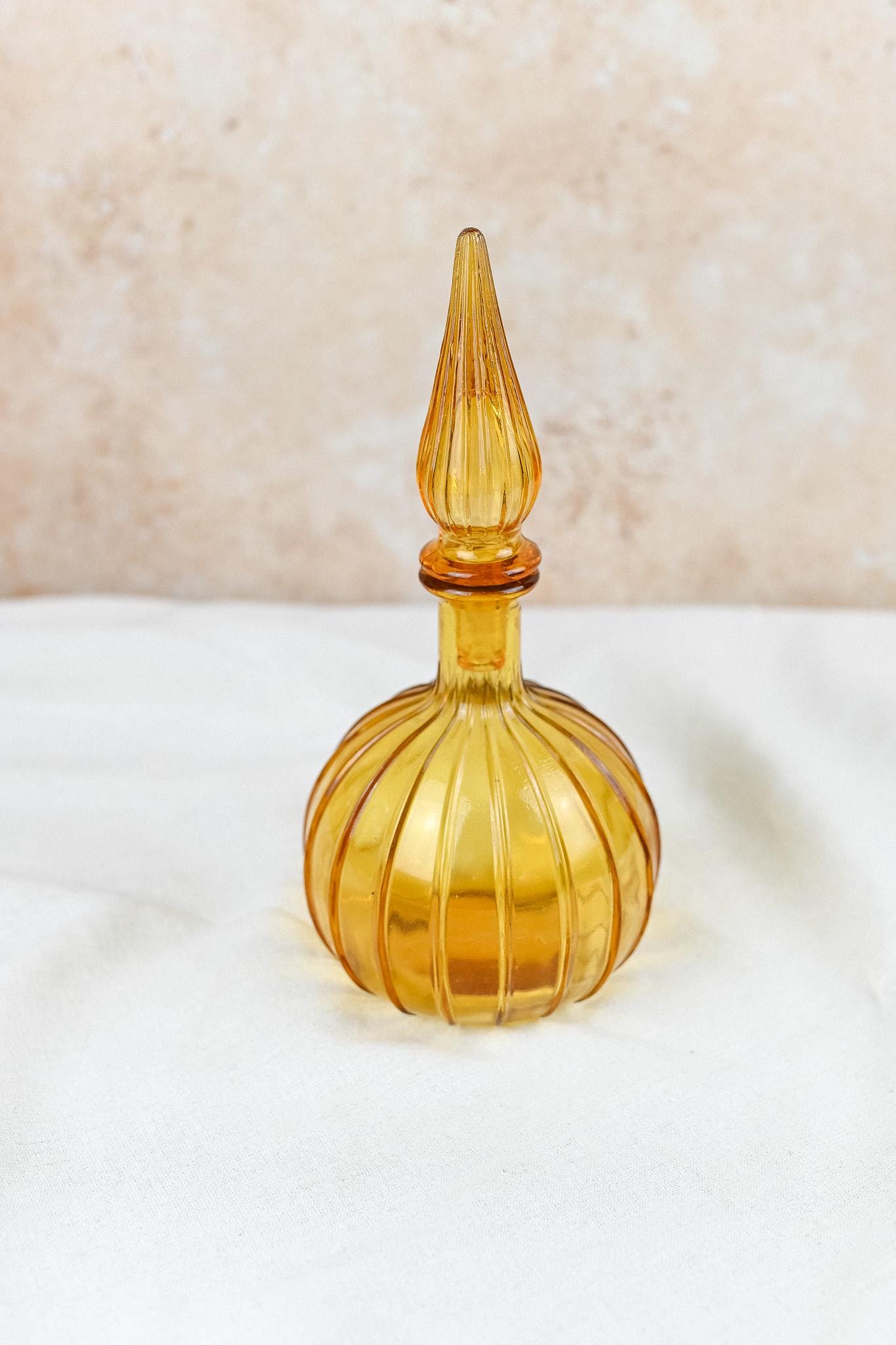 Empoli Amber Glass Bottle