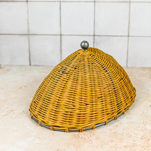 Woven Rattan Food Cover
